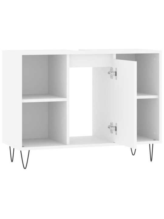 Koupelnová skříňka bílá 80 x 33 x 60 cm kompozitní dřevo