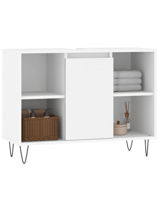 Koupelnová skříňka bílá 80 x 33 x 60 cm kompozitní dřevo