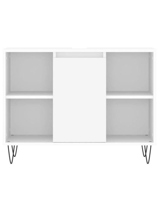 Koupelnová skříňka bílá 80 x 33 x 60 cm kompozitní dřevo