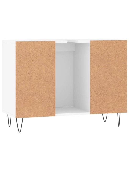Koupelnová skříňka bílá 80 x 33 x 60 cm kompozitní dřevo