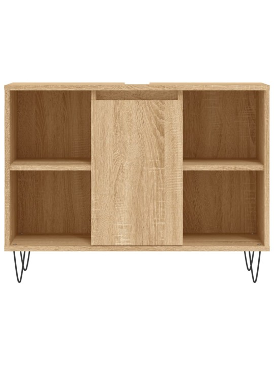 Koupelnová skříňka dub sonoma 80 x 33 x 60 cm kompozitní dřevo