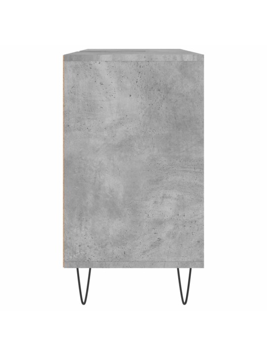 Koupelnová skříňka betonově šedá 80x33x60 cm kompozitní dřevo