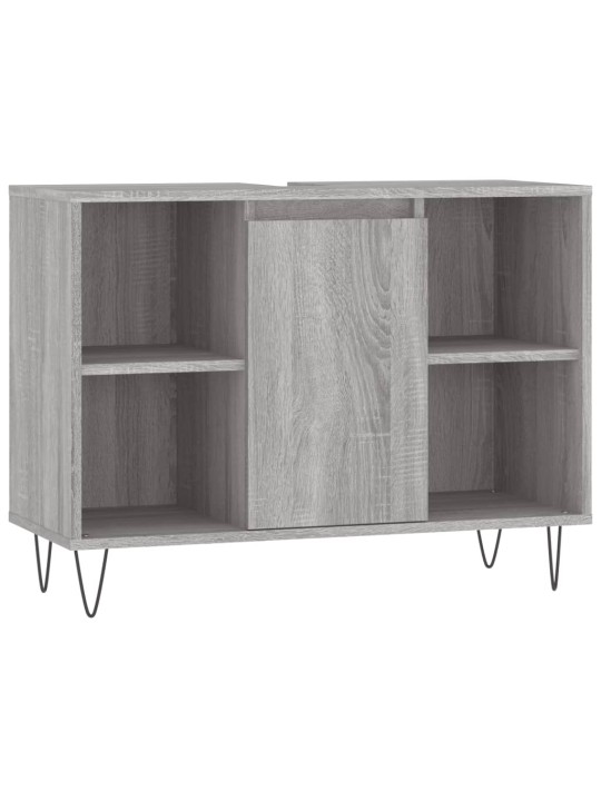 Koupelnová skříňka šedá sonoma 80 x 33 x 60 cm kompozitní dřevo