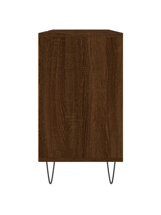 Koupelnová skříňka hnědý dub 80 x 33 x 60 cm kompozitní dřevo