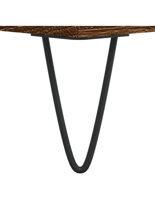 Koupelnová skříňka hnědý dub 80 x 33 x 60 cm kompozitní dřevo