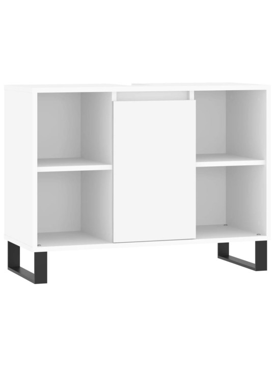 Koupelnová skříňka bílá 80 x 33 x 60 cm kompozitní dřevo