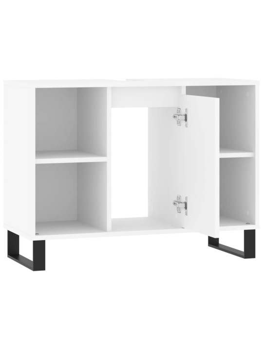 Koupelnová skříňka bílá 80 x 33 x 60 cm kompozitní dřevo