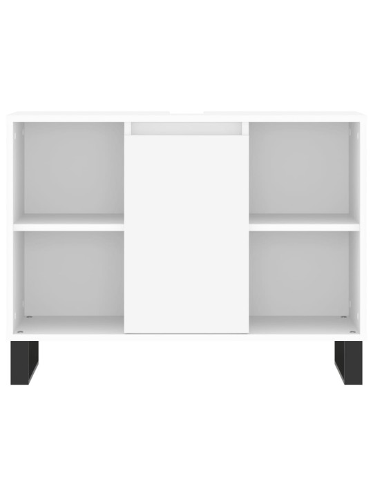 Koupelnová skříňka bílá 80 x 33 x 60 cm kompozitní dřevo