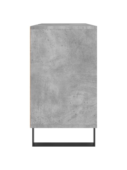Koupelnová skříňka betonově šedá 80x33x60 cm kompozitní dřevo