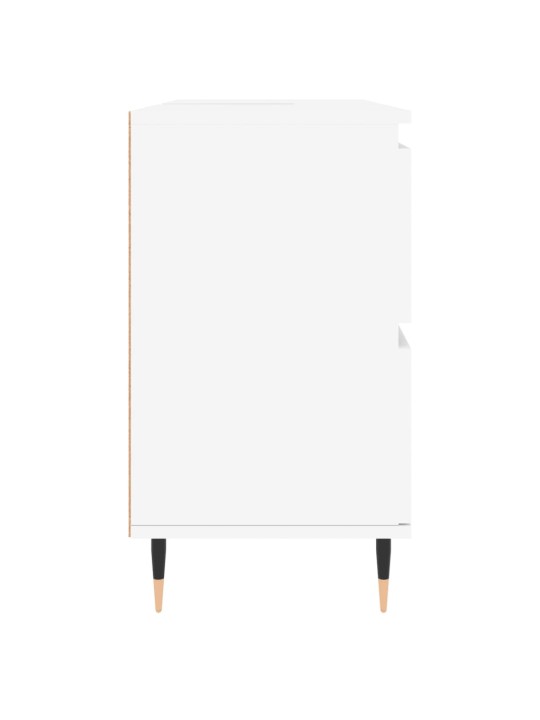 Koupelnová skříňka bílá 80 x 33 x 60 cm kompozitní dřevo