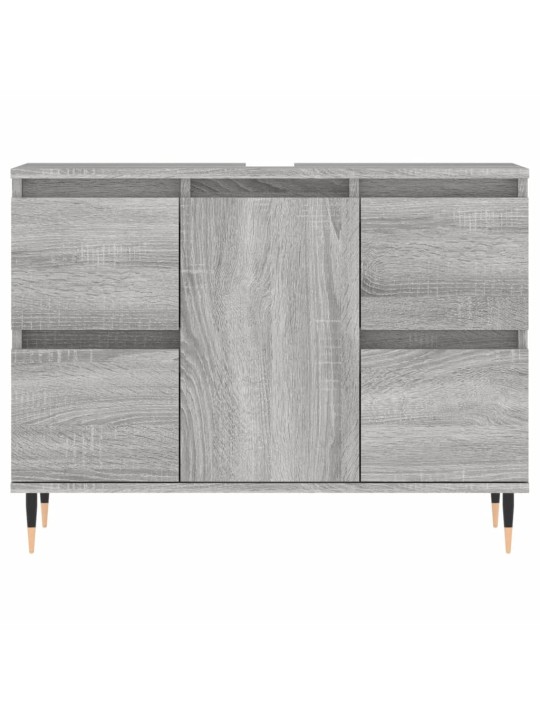 Koupelnová skříňka šedá sonoma 80 x 33 x 60 cm kompozitní dřevo