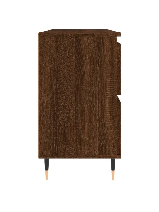 Koupelnová skříňka hnědý dub 80 x 33 x 60 cm kompozitní dřevo