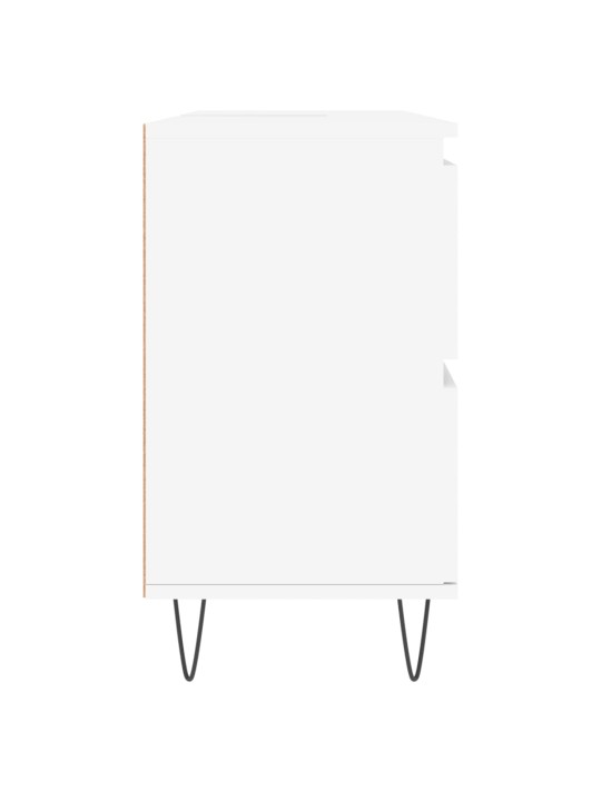 Koupelnová skříňka bílá 80 x 33 x 60 cm kompozitní dřevo