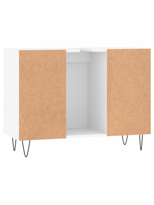 Koupelnová skříňka bílá 80 x 33 x 60 cm kompozitní dřevo