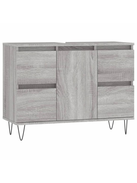 Koupelnová skříňka šedá sonoma 80 x 33 x 60 cm kompozitní dřevo