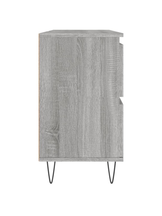 Koupelnová skříňka šedá sonoma 80 x 33 x 60 cm kompozitní dřevo