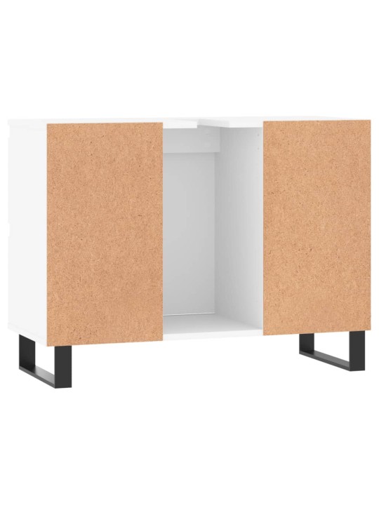 Koupelnová skříňka bílá 80 x 33 x 60 cm kompozitní dřevo