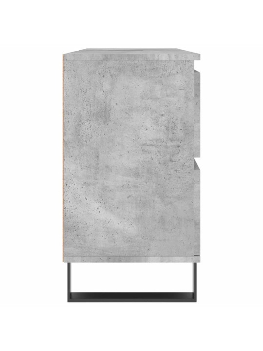 Koupelnová skříňka betonově šedá 80x33x60 cm kompozitní dřevo
