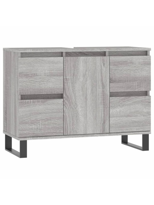 Koupelnová skříňka šedá sonoma 80 x 33 x 60 cm kompozitní dřevo