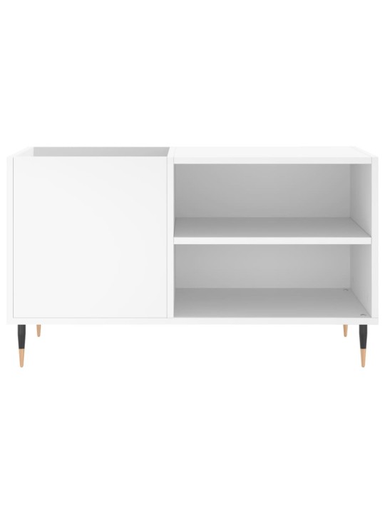Skříňka na LP desky bílá 85 x 38 x 48 cm kompozitní dřevo