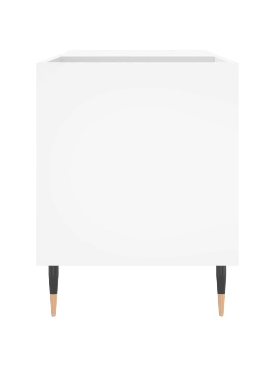 Skříňka na LP desky bílá 85 x 38 x 48 cm kompozitní dřevo