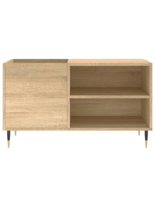 Skříňka na LP desky dub sonoma 85x38x48 cm kompozitní dřevo