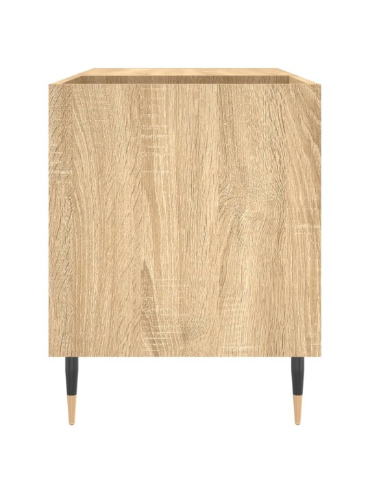Skříňka na LP desky dub sonoma 85x38x48 cm kompozitní dřevo