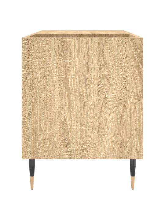 Skříňka na LP desky dub sonoma 85x38x48 cm kompozitní dřevo