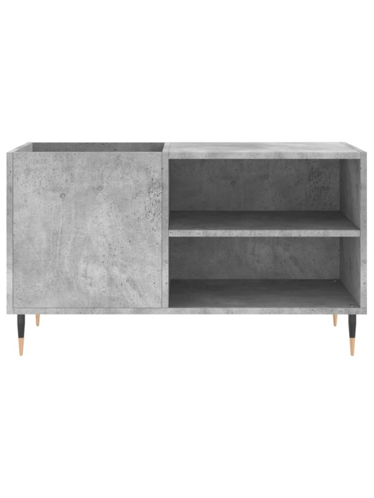 Skříňka na LP desky betonově šedá 85x38x48 cm kompozitní dřevo