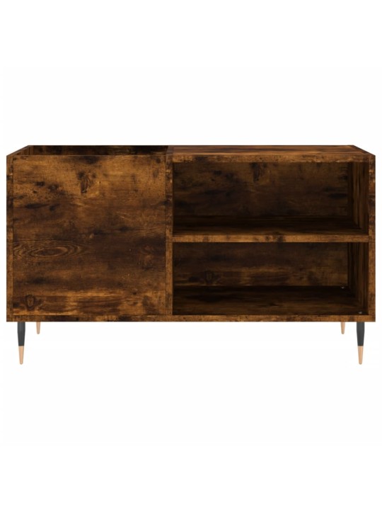 Skříňka na LP desky kouřový dub 85x38x48 cm kompozitní dřevo