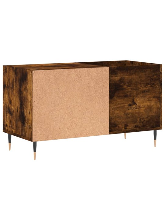 Skříňka na LP desky kouřový dub 85x38x48 cm kompozitní dřevo