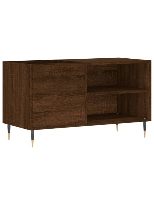 Skříňka na LP desky hnědý dub 85 x 38 x 48 cm kompozitní dřevo