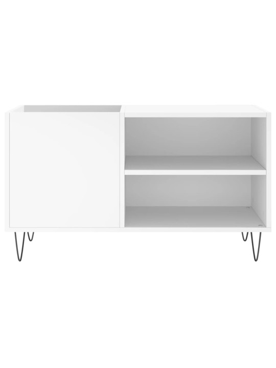 Skříňka na LP desky bílá 85 x 38 x 48 cm kompozitní dřevo