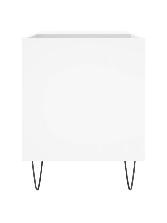 Skříňka na LP desky bílá 85 x 38 x 48 cm kompozitní dřevo