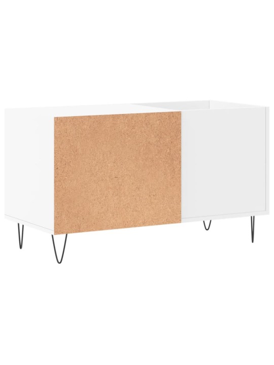 Skříňka na LP desky bílá 85 x 38 x 48 cm kompozitní dřevo