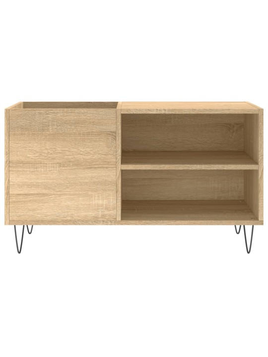 Skříňka na LP desky dub sonoma 85x38x48 cm kompozitní dřevo