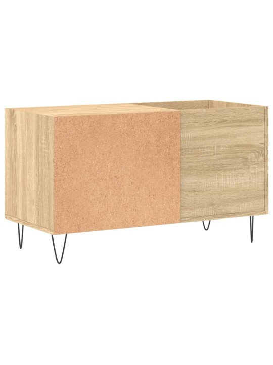 Skříňka na LP desky dub sonoma 85x38x48 cm kompozitní dřevo
