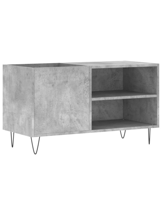 Skříňka na LP desky betonově šedá 85x38x48 cm kompozitní dřevo