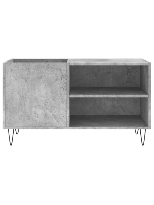 Skříňka na LP desky betonově šedá 85x38x48 cm kompozitní dřevo