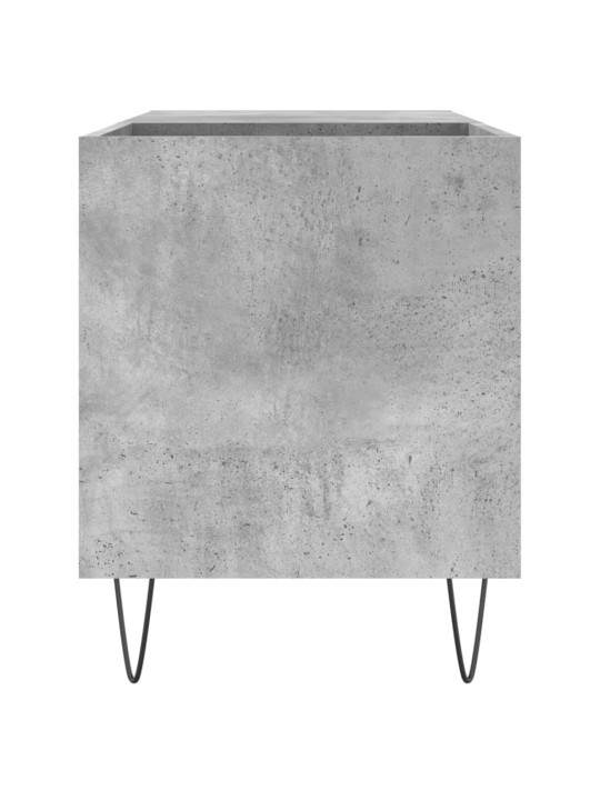 Skříňka na LP desky betonově šedá 85x38x48 cm kompozitní dřevo