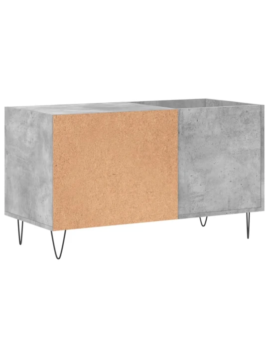 Skříňka na LP desky betonově šedá 85x38x48 cm kompozitní dřevo