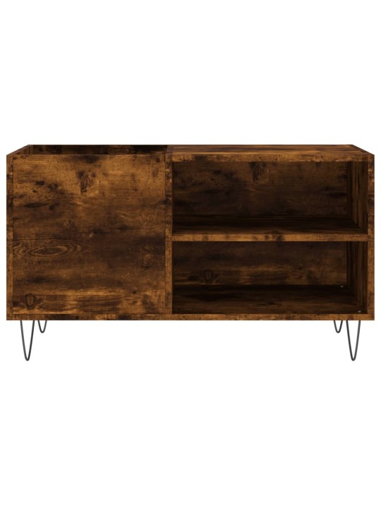 Skříňka na LP desky kouřový dub 85x38x48 cm kompozitní dřevo