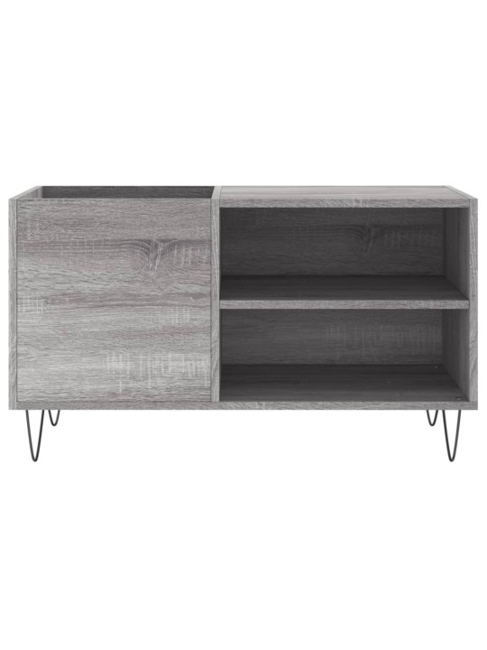 Skříňka na LP desky šedá sonoma 85x38x48 cm kompozitní dřevo