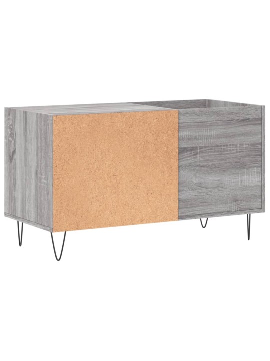 Skříňka na LP desky šedá sonoma 85x38x48 cm kompozitní dřevo