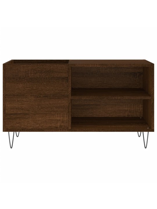 Skříňka na LP desky hnědý dub 85 x 38 x 48 cm kompozitní dřevo