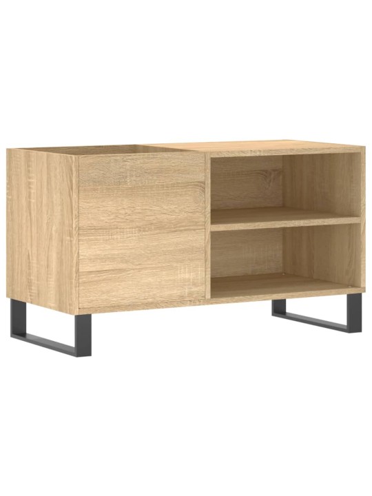 Skříňka na LP desky dub sonoma 85x38x48 cm kompozitní dřevo