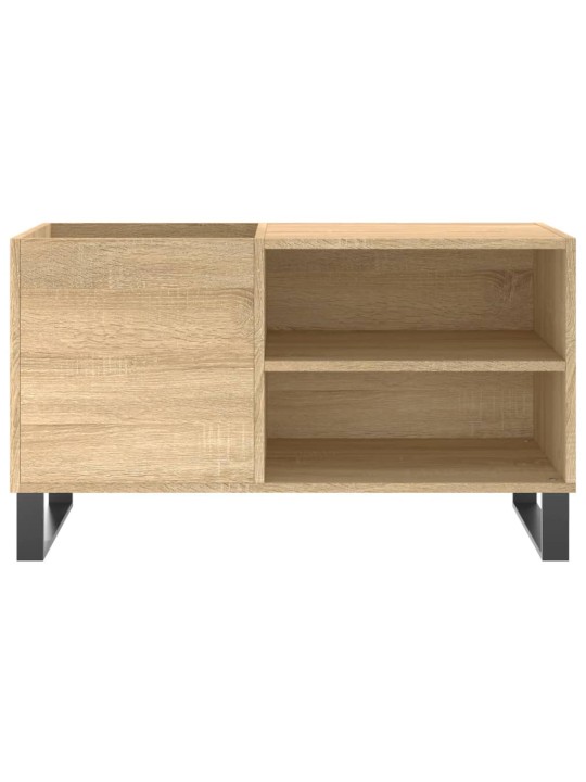 Skříňka na LP desky dub sonoma 85x38x48 cm kompozitní dřevo