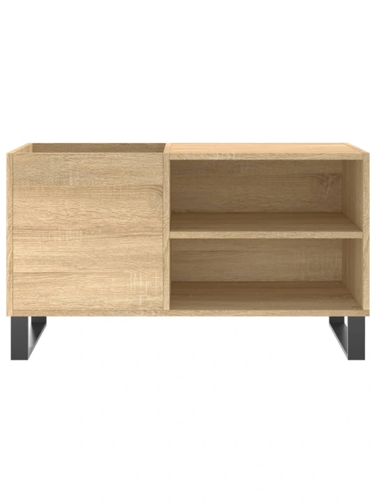 Skříňka na LP desky dub sonoma 85x38x48 cm kompozitní dřevo