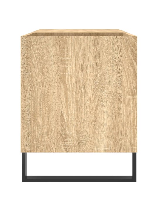 Skříňka na LP desky dub sonoma 85x38x48 cm kompozitní dřevo