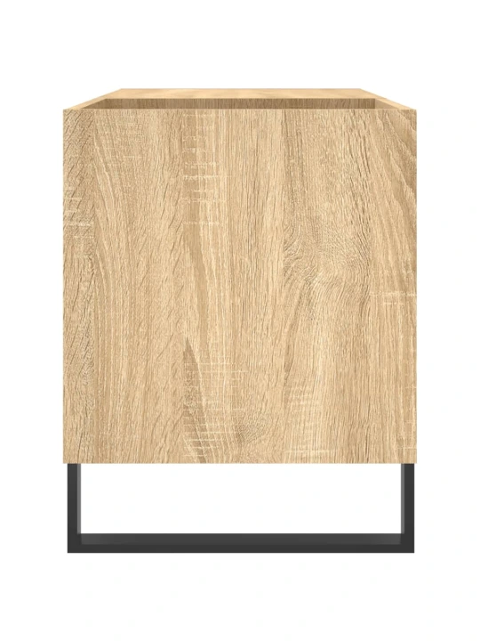 Skříňka na LP desky dub sonoma 85x38x48 cm kompozitní dřevo